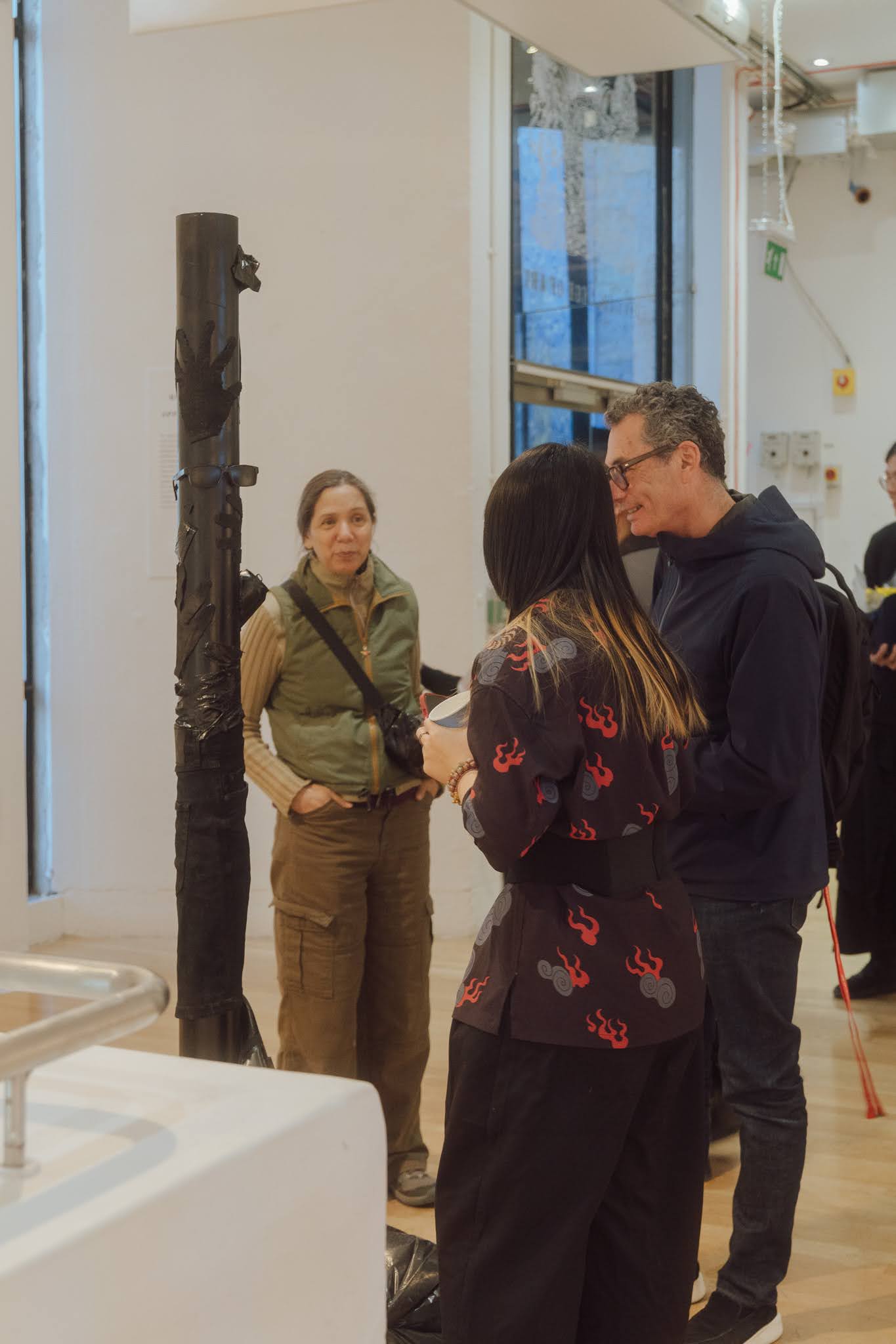 Visitors at Outside of Formality