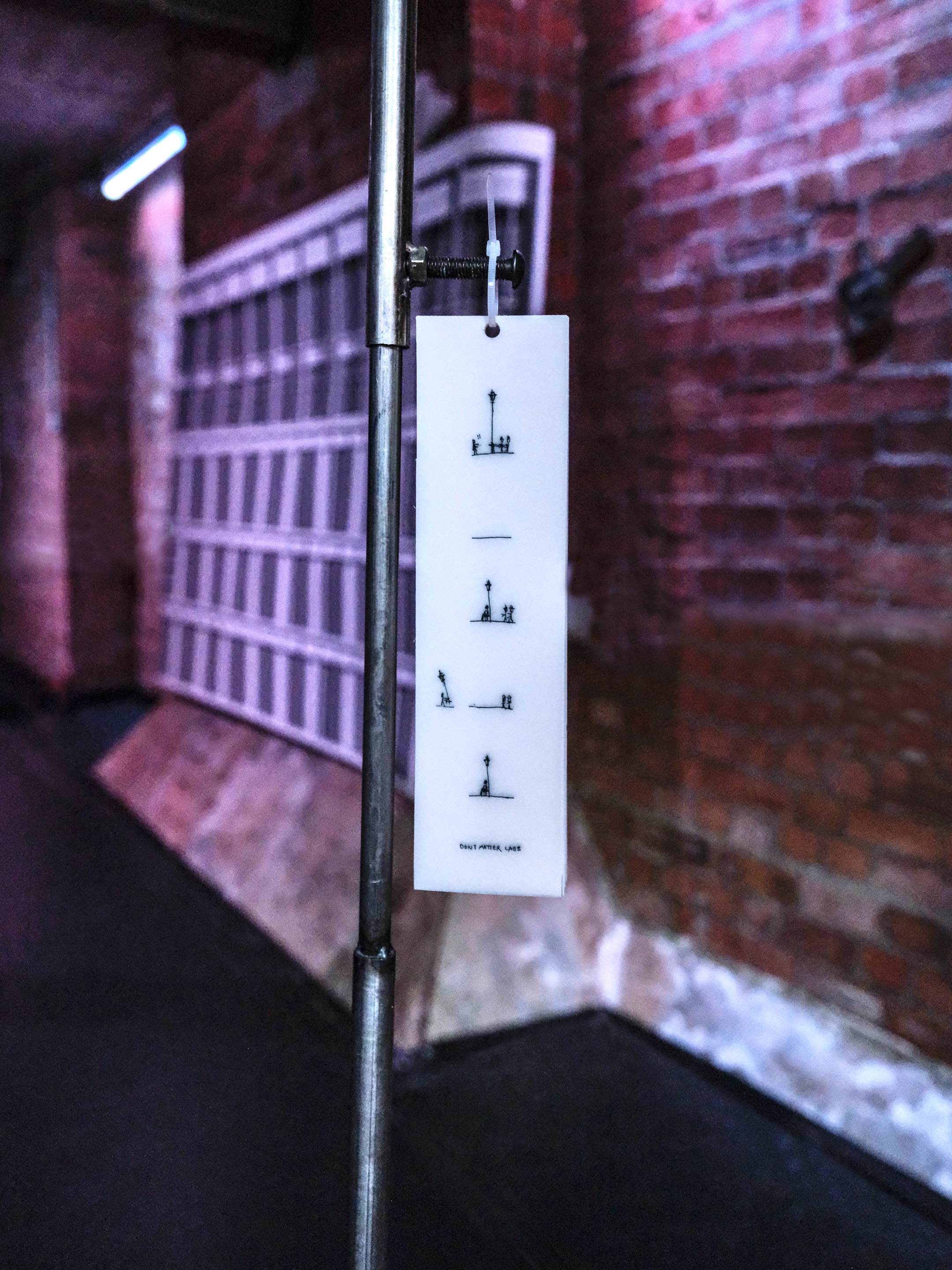 Visitors at Plant a Lamppost in the Exhibition